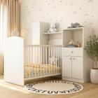 Quarto de Bebê Completo com Berço Guarda-roupa e Cômoda Multimóveis 2869.010