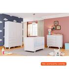 Quarto Infantil Decorado Retrô II 5 PT 7 GV Branco - Peroba