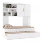 Quarto Infantil Phoenix Bicama Solteiro 3 Peças Branco