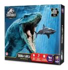 Quebra Cabeca 100 Pc Mosassauro Jurassic Mimo