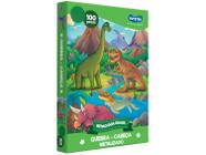Quebra-cabeça 100 Peças Dinossauros