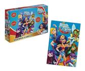 Quebra Cabeça 100 Peças Super Hero Girls Jogo Infantil Brinc