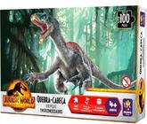 Quebra Cabeça 100 Peças Therizinossauro Jurassic World Mimo Toys - LC