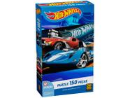 Quebra-cabeça 150 Peças Puzzle Infantil Hot Wheels