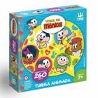 Quebra-Cabeça - 260 peças - Turma da Mônica - Turma Animada - Nig Brinquedos