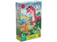 Quebra-Cabeça Madeira Dinossauros 30 Peças – Coluna 790697 - Real Brinquedos