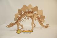 Jogos de Quebra-Cabeça em promoção  Lister - Dinossauro - Triceratops - 3D  - Feito em MDF - 30x10x13 cm - 52 peças - 1un - Brincadeira de Criança -  Zzdiversos