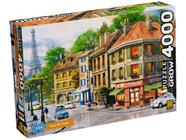 Quebra-cabeça 4000 Peças Puzzle Ruas de Paris