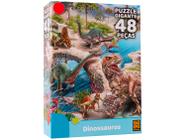 Quebra-cabeça 48 Peças Puzzle Gigante Dinossauros - Grow