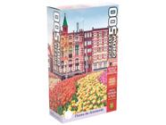 Quebra-cabeça 500 Peças Paisagem - Puzzles Adultos Flores de Amsterdã