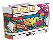 Quebra-cabeça 500 Peças Panorama Romero Britto - The Hug Grow