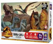 Quebra Cabeça 500 Peças Planeta Jurássico Jurassic World Mimo Toys - LC