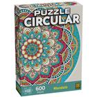 Quebra-Cabeça - 600 Peças - Circular Mandala - Grow - 4163