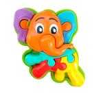 Quebra Cabeça Animal Puzzle 3D Elefante - TaTeTi