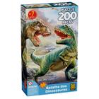 Quebra-cabeça Batalha dos Dinossauros 200 Peças 04044 - Grow