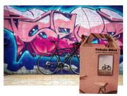Quebra Cabeça Bicicleta 300 Peças Coleção Art Bike 1 Toalha