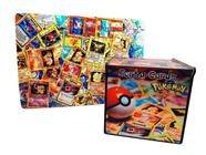 Quebra-Cabeça Cards Pokemon 90 Peças E Caixa Porta Cards