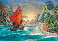 Quebra-cabeça Ceaco Thomas Kinkade Disney Dreams Moana 1000 unidades