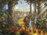 Quebra-cabeça Ceaco Thomas Kinkade Follow The Yellow Brick Road 500 peças