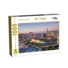 Quebra cabeça com 1000 peças las vegas puzzle pais & filhos