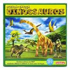 Quebra-Cabeça Dinossauros 75 Peças Carimbras - Brinquedo Educativo em Madeira
