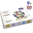 Quebra-cabeça Edulig Puzzle 3D Satélite - 225 peças e conexões - 6 cores - Edulig