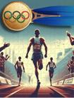 Quebra-Cabeça Esportes Olimpicos 2024 Atletismo 300 Peças Em