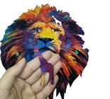 Quebra-cabeça Exclusivo Leão Colors de 70 peças em mdf