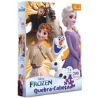 Quebra cabeça frozen 200 peças - brinquedo educativo pedagógico