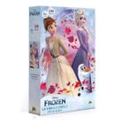 Quebra-cabeça Frozen Metalizado 100 Peças - Toyster