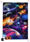 Quebra Cabeça Galáxia Planetas Sistema Solar Colorido 120pcs