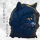 Quebra-Cabeça Gato Astronauta, Cosmonauta Felino. Formatos Especiais. Ilustrações Exclusivas