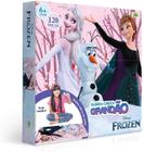 Quebra cabeca grandao 120 pecas - frozen toyster