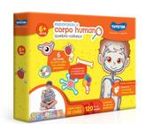 Quebra cabeça grandão - explorando o corpo humano 120 pcs