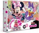 Quebra-Cabeça Grandão Minnie 48 Peças Toyster