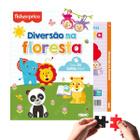 Quebra Cabeça Infantil Livro FisherPrice 80 Peças Oferta