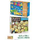 Quebra Cabeça Trenzinho do Alfabeto Em Madeira Brincadeira de Criança +3  Anos - Quebra-Cabeça - Magazine Luiza
