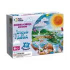 Quebra-Cabeça Infantil Redondo Ciclo Água 40 pcs Jg Memória