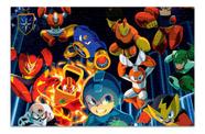 Quebra-cabeça Mega Man Personalizado 48 Peças
