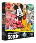 Quebra Cabeça Mickey E Pluto 500 Peças - Toyster