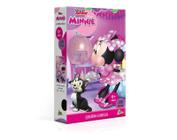 Quebra-Cabeça Minnie Mouse E Gatinho 100 Peças - Toyster 3093
