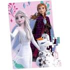 Quebra-Cabeça Novo Papel Disney Frozen 60 Peças