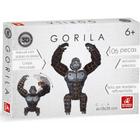 Quebra Cabeça Planet Adventure 3D Gorila Articulado Madeira 262 Brincadeira De Criança