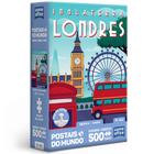 Quebra cabeca postais do mundo londres nano 500 pecas toyster