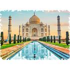 Quebra-Cabeça PUZI Taj Mahal 200 Peças de Madeira