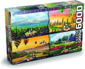 Quebra-cabeça Puzzle 6000 peças Vinhos do Mundo 3416 - Grow