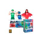 Quebra Cabeça Puzzle Gigante PJ Masks Diversão Garantida com 48 Peças Grow