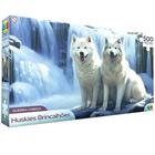 Quebra Cabeça Puzzle Huskies Brincalhoes 500 Peças - GGB Brinquedos