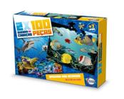 Quebra Cabeça Puzzle Oceanos - 2 unidades de 100 peças - 26 X 20 cm - 12178- Tóia - Toia - Puzzles