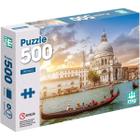 Quebra Cabeça Puzzle Veneza Barco C/ 500 Peças Infantil